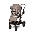 Passeggino GLORY 2in1+ADAPTERS con cestino estivo PEARL Beige